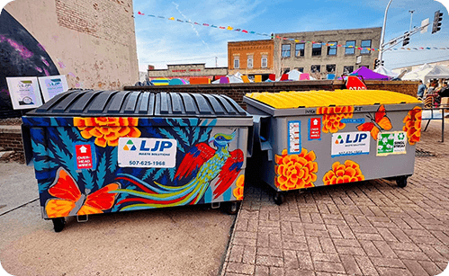 LJP Dumpster Rental Equipment
